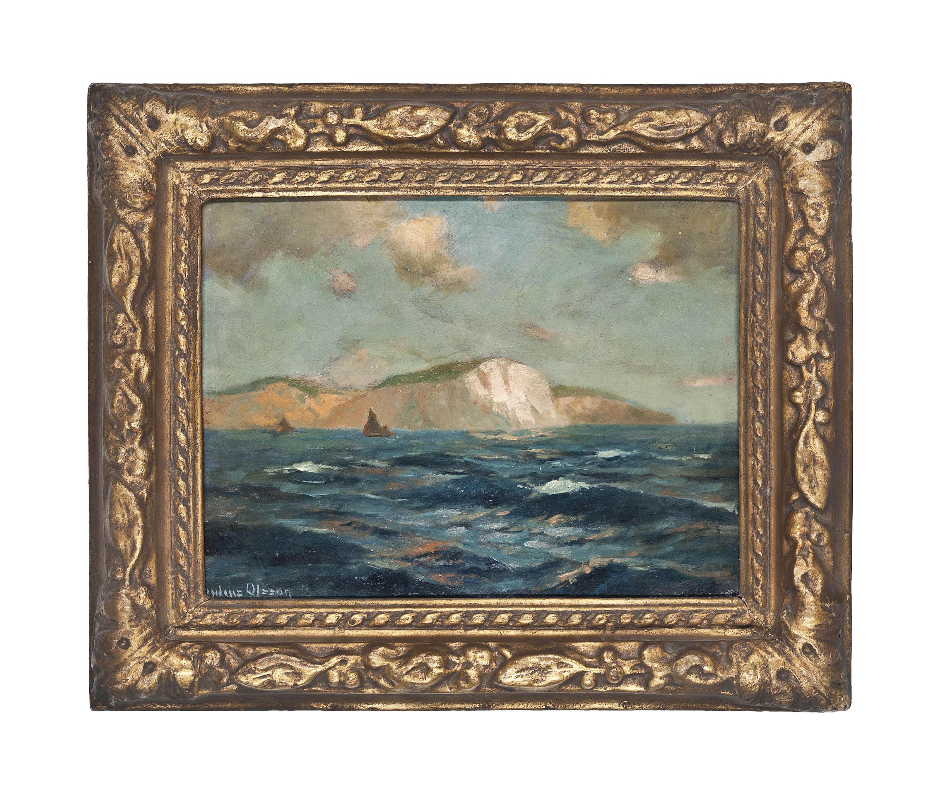 Julius Olsson - Off the Isle of Wight