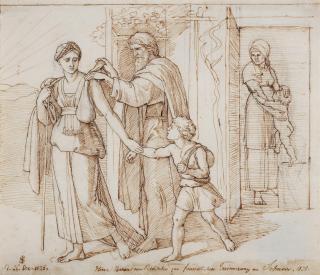 Julius Schnorr von Carolsfeld - Die Vertreibung der Hagar