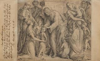 Julius Schnorr von Carolsfeld - Lasset die Kinder zu mir kommen