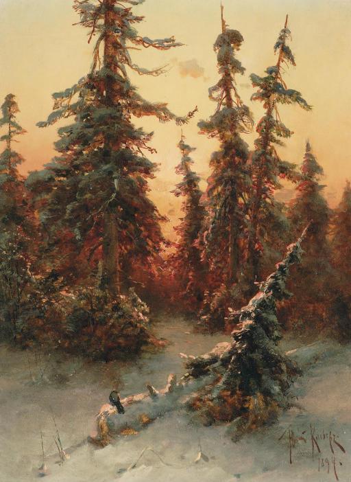 Julius Sergius Von Klever - The last sunrays