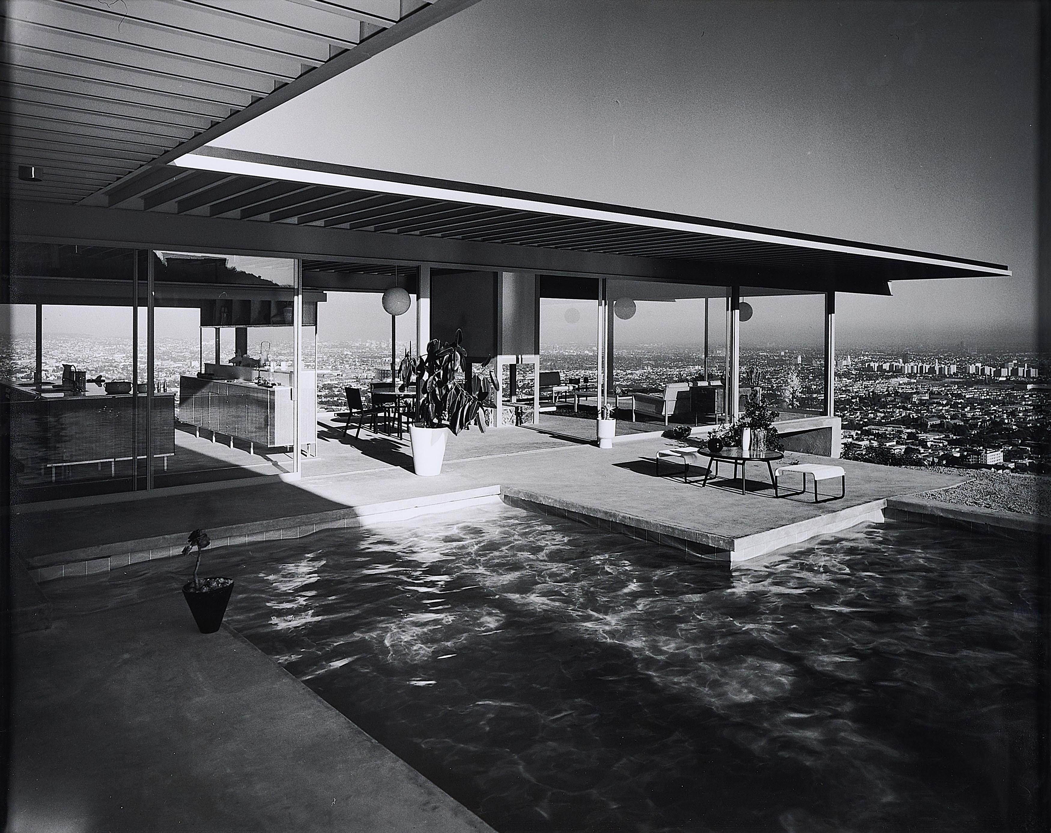 Julius Shulman - Case Study House # 22, Pierre Koenig, Los Angeles, California 1959.