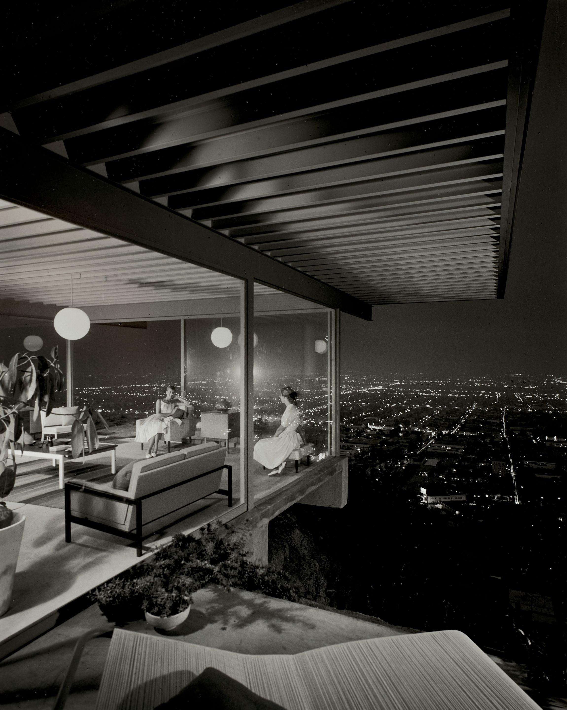 Julius Shulman - Case Study House #22, Pierre Koenig, Los Angeles, California