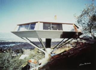 Julius Shulman - John Lautner, Malin Residence (Chemosphere), Hollywood