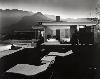 Julius Shulman - Kaufman House, Richard Neutra, Palm Springs, California