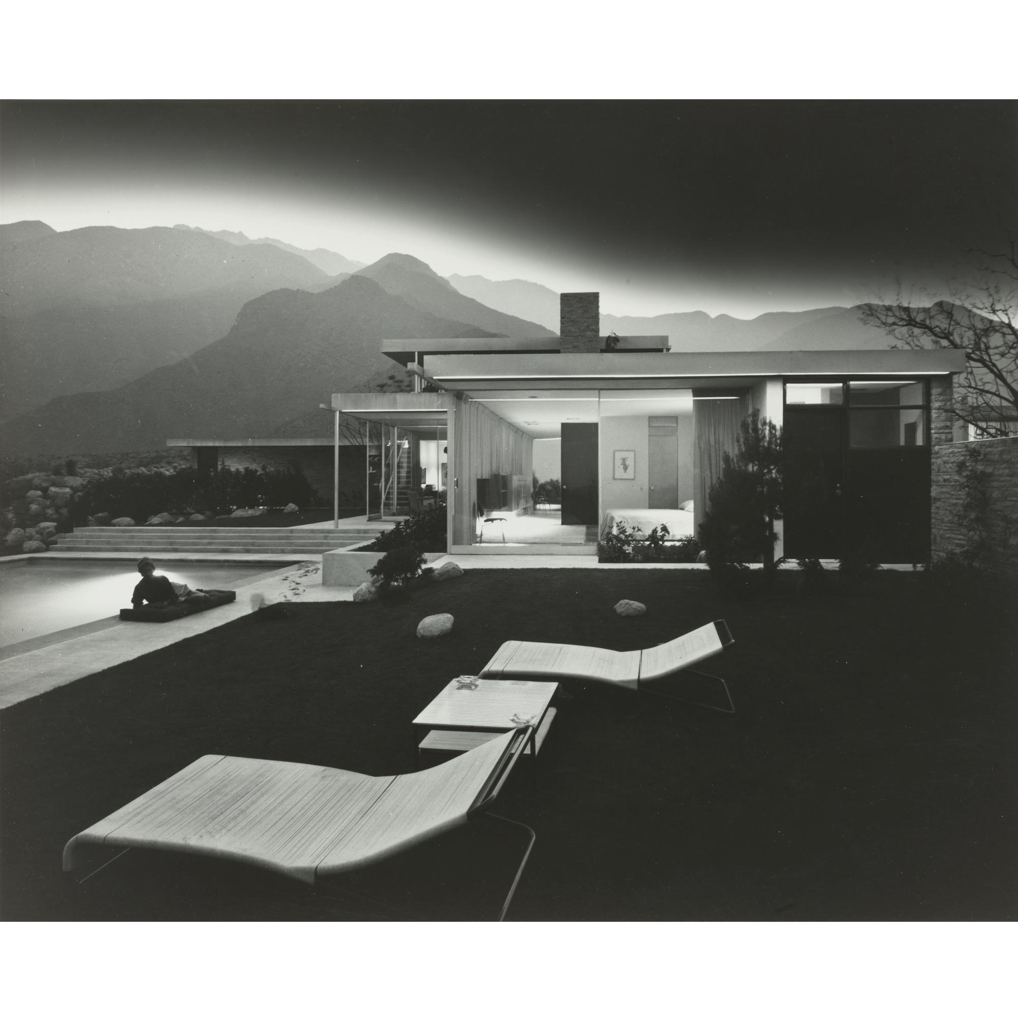 Julius Shulman - Kaufmann House, Palm Springs, 1947
