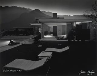 Julius Shulman - Kaufmann House, Palm Springs, Richard Neutra, Architect