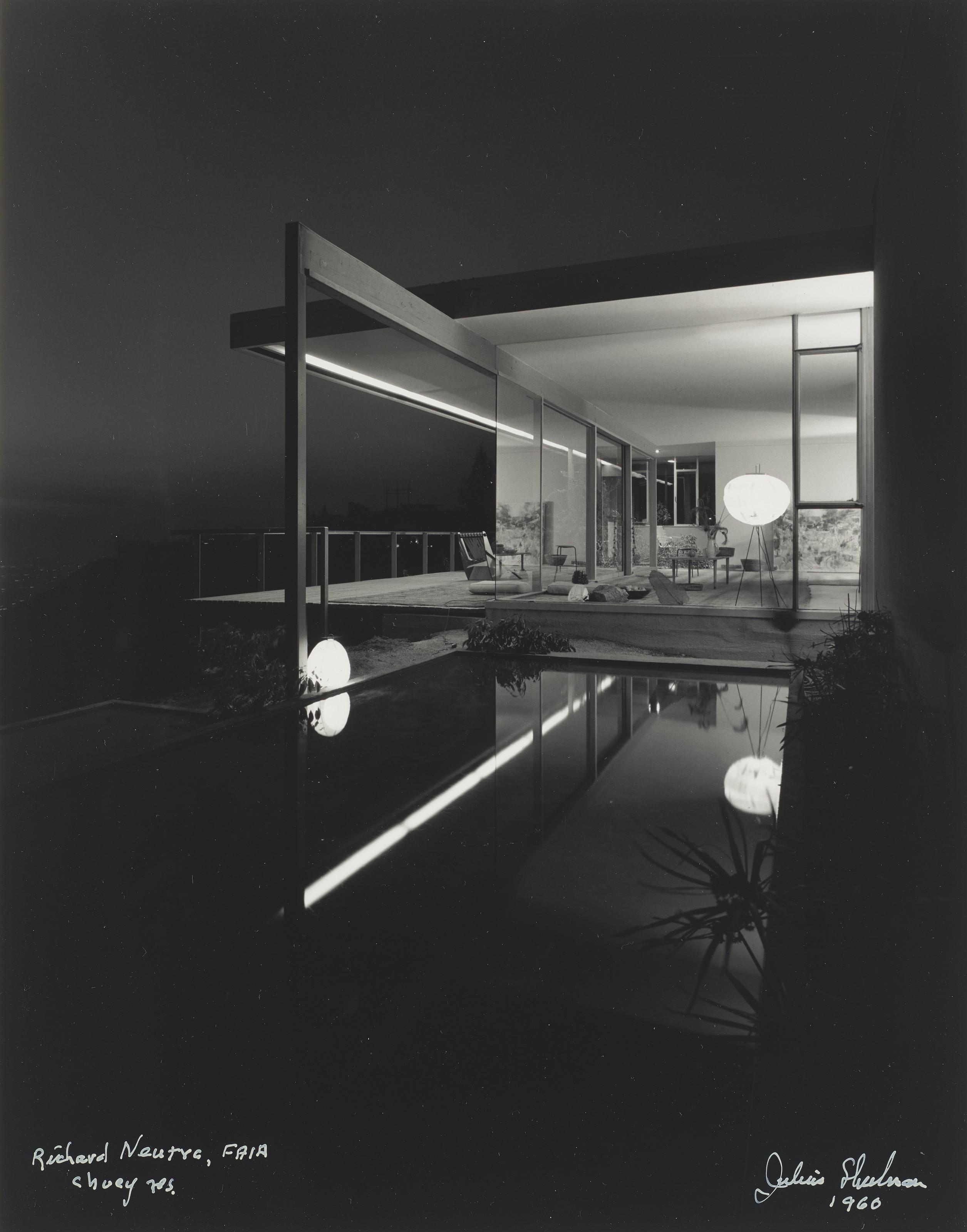 Julius Shulman - Richard Neutra, Faia, Chuey Residence, 1960