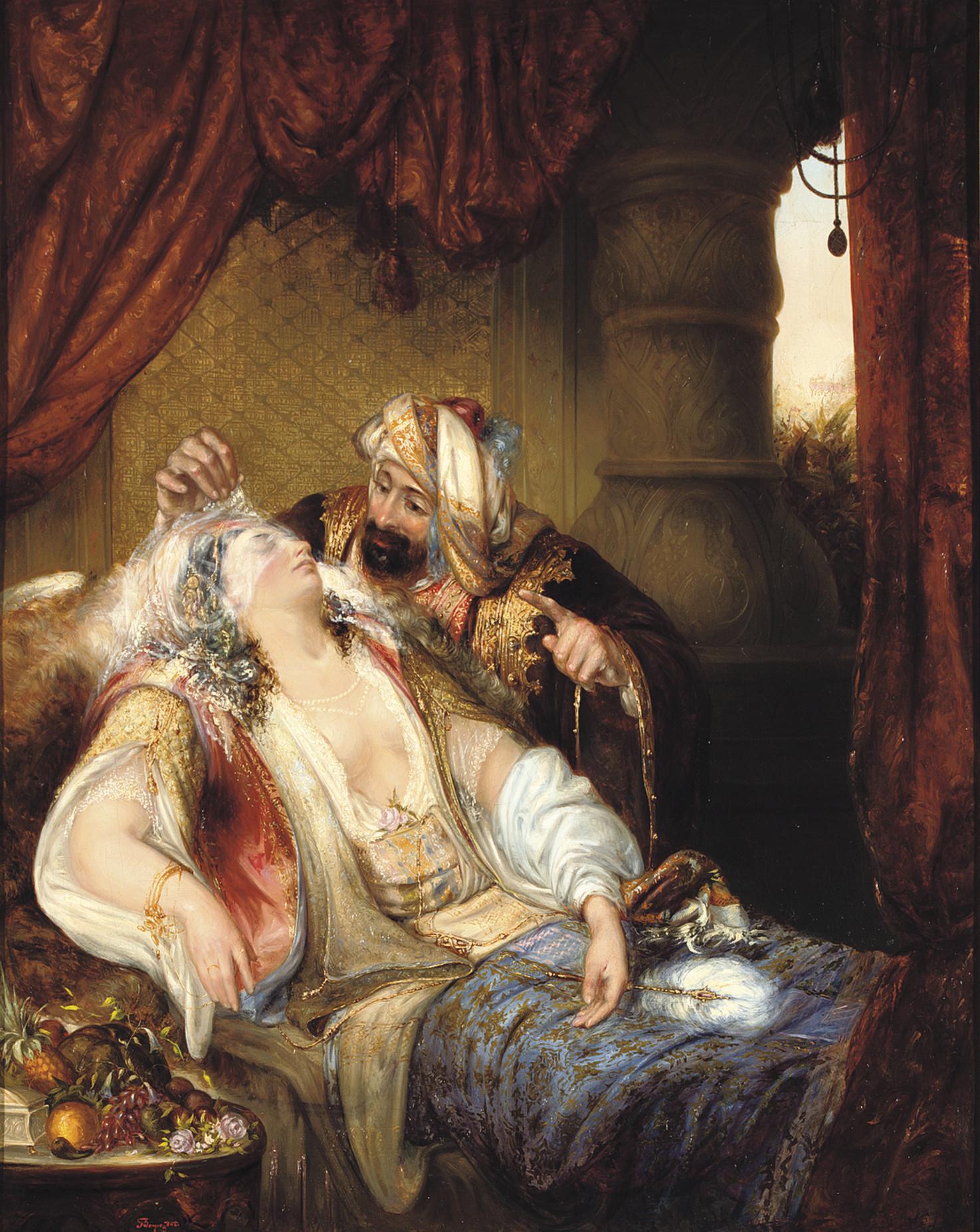 Julius Victor Berger - A visitor in the Harem