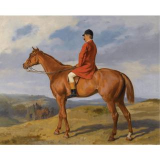 Julius von Blaas - Huntsman In A Landscape