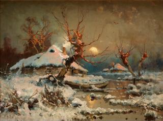 Julius von Klever - Sun At Winter.