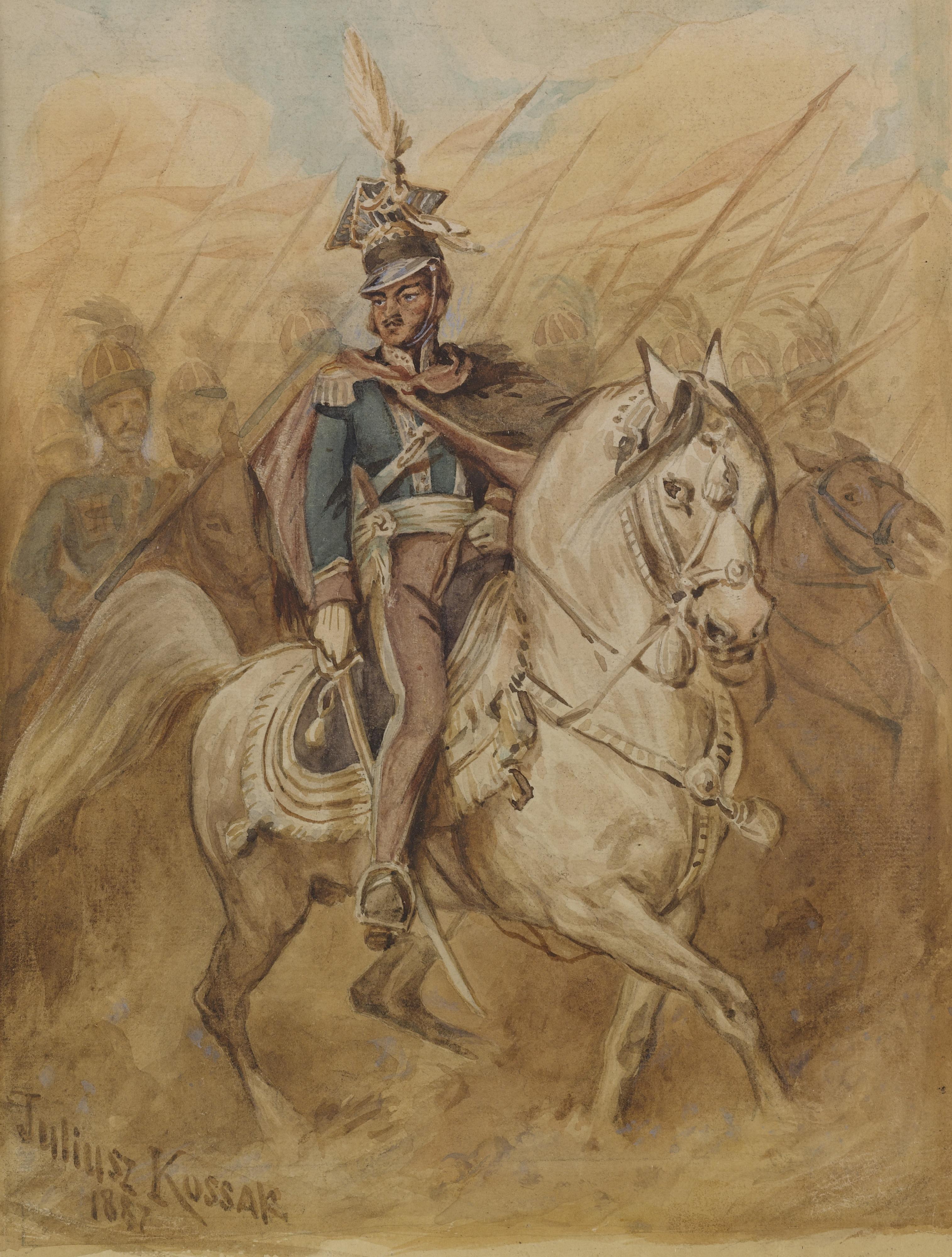 Juliusz Kossak - General Poniatowski