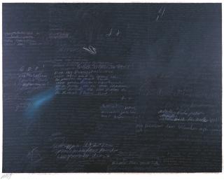 Jumaldi Alfi - Postcard #006 The blackboard A letter to my wife