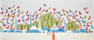 Jumana El Husseini - Palestinian untitled (Birds Of Jerusalem)