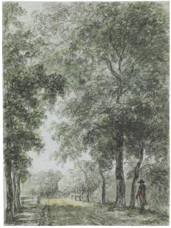 Jurriaan Andriessen - A wooded path at Treslong, near Hillegom