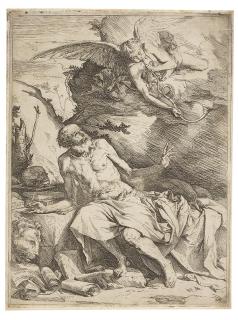 Jusepe de Ribera - Der Heilige Hieronymus vernimmt die Klänge des Jüngsten Gerichts