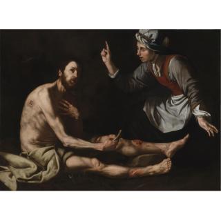 Jusepe de Ribera - Job On The Ash Heap