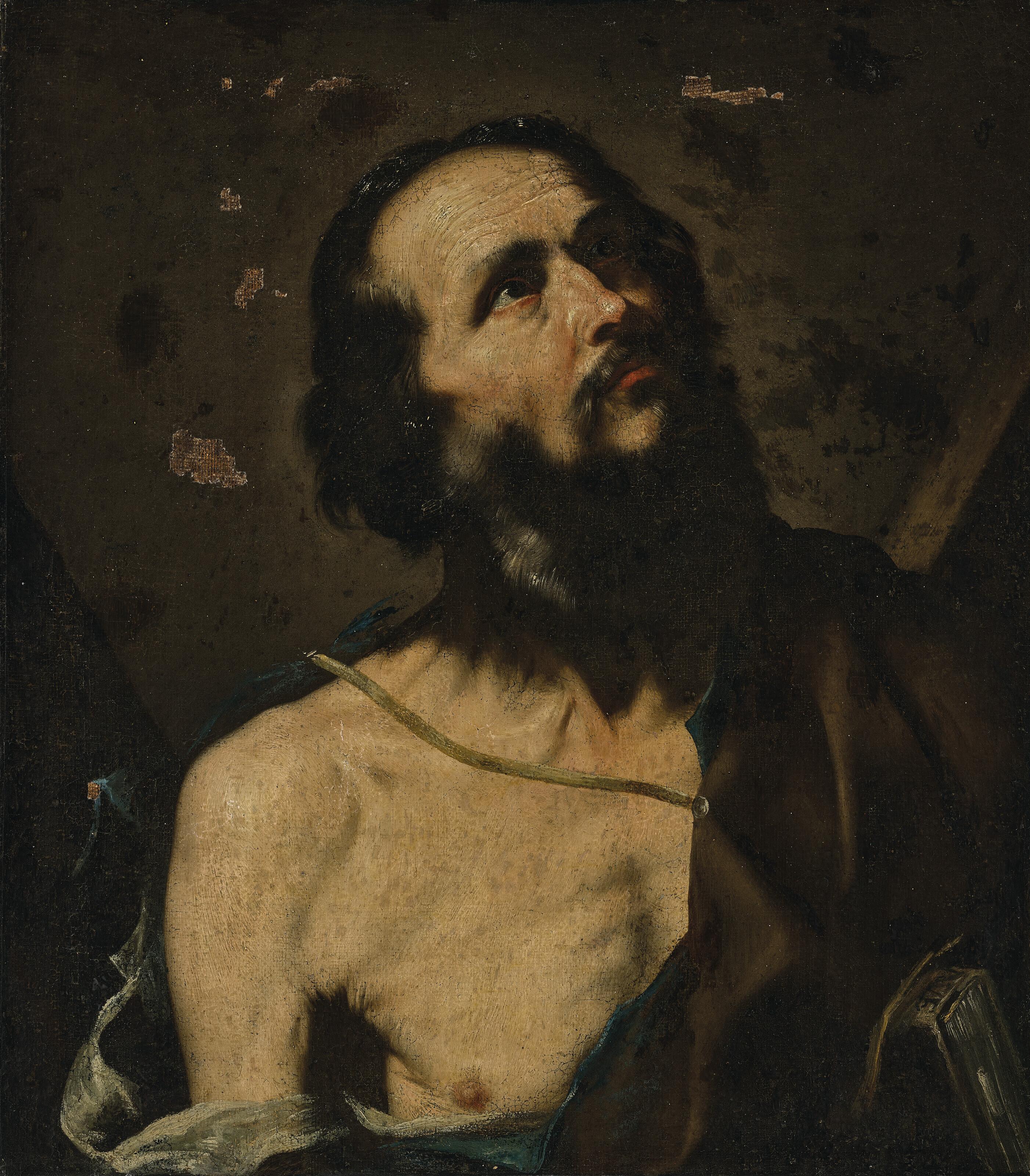 Jusepe De Ribera - Saint Andrew - a fragment