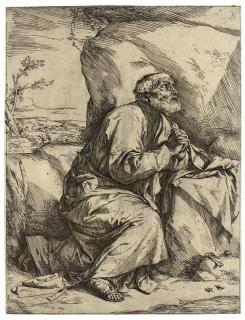 Jusepe de Ribera - The Penitence of Saint Peter (Bartsch 7; Brown 6)