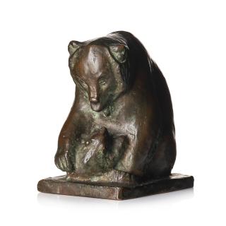 Jussi Mäntynen - Bear with cub