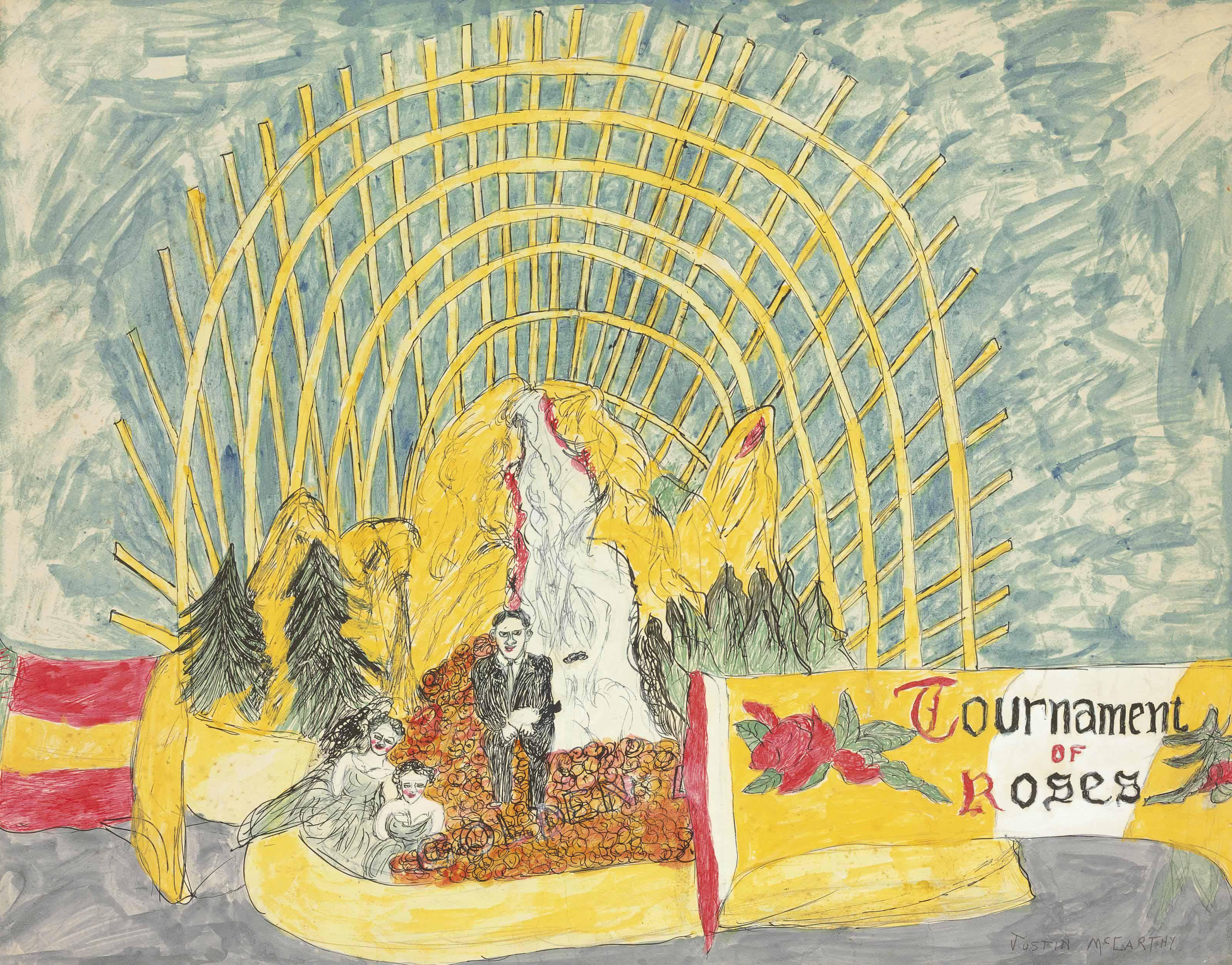 Justin Mccarthy - Tournament Of Roses, Circa 1965