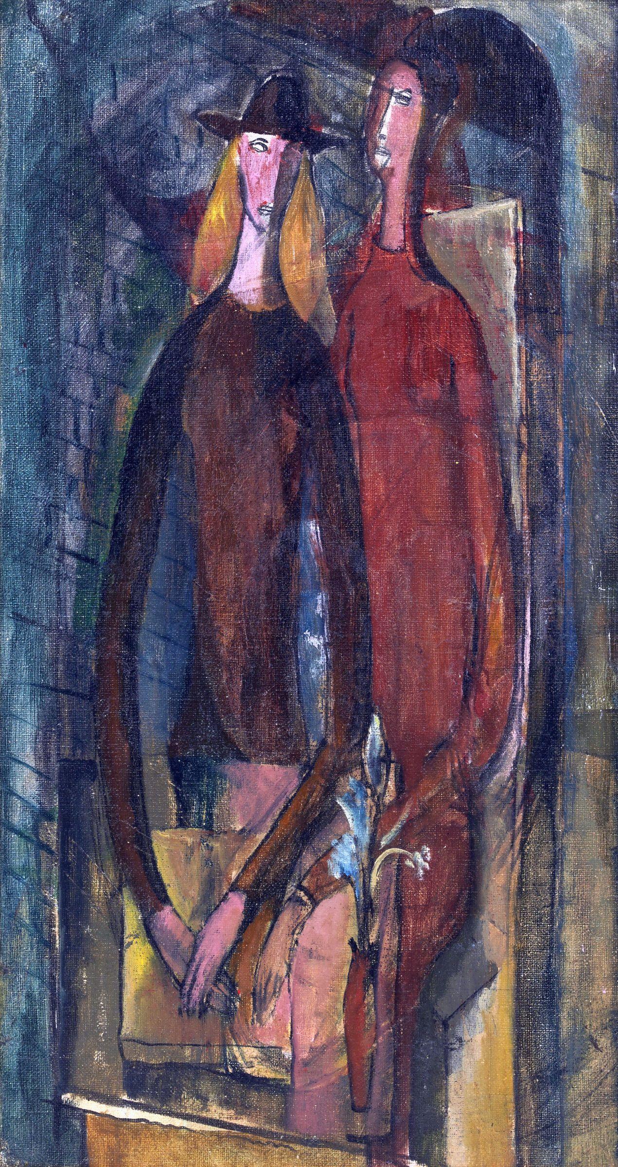 Justin O\'Brien - Brian and Molly Midlane, c.1945