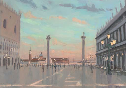 Justin Tew - St Mark\'s Square, Venice