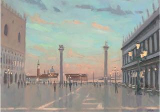 Justin Tew - St Mark\'s Square, Venice