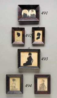 Justus Dalee - A Pair of Miniature Portraits of William Palmer and Susan Richardson Palmer