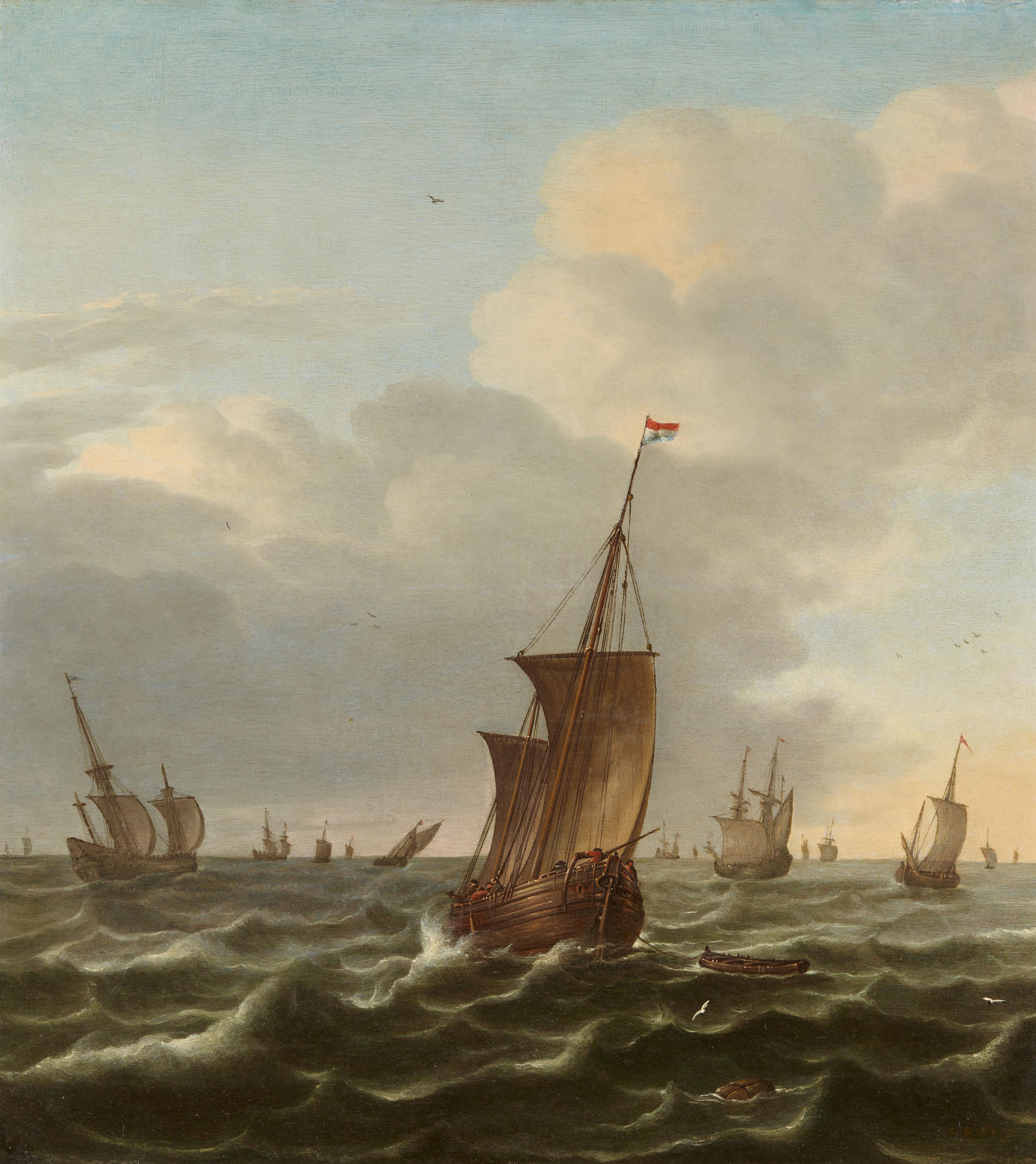 Justus de Verwer - Seestück