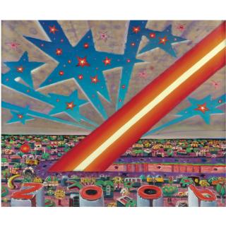 Jyothi Basu - Starry Night - I, 2006