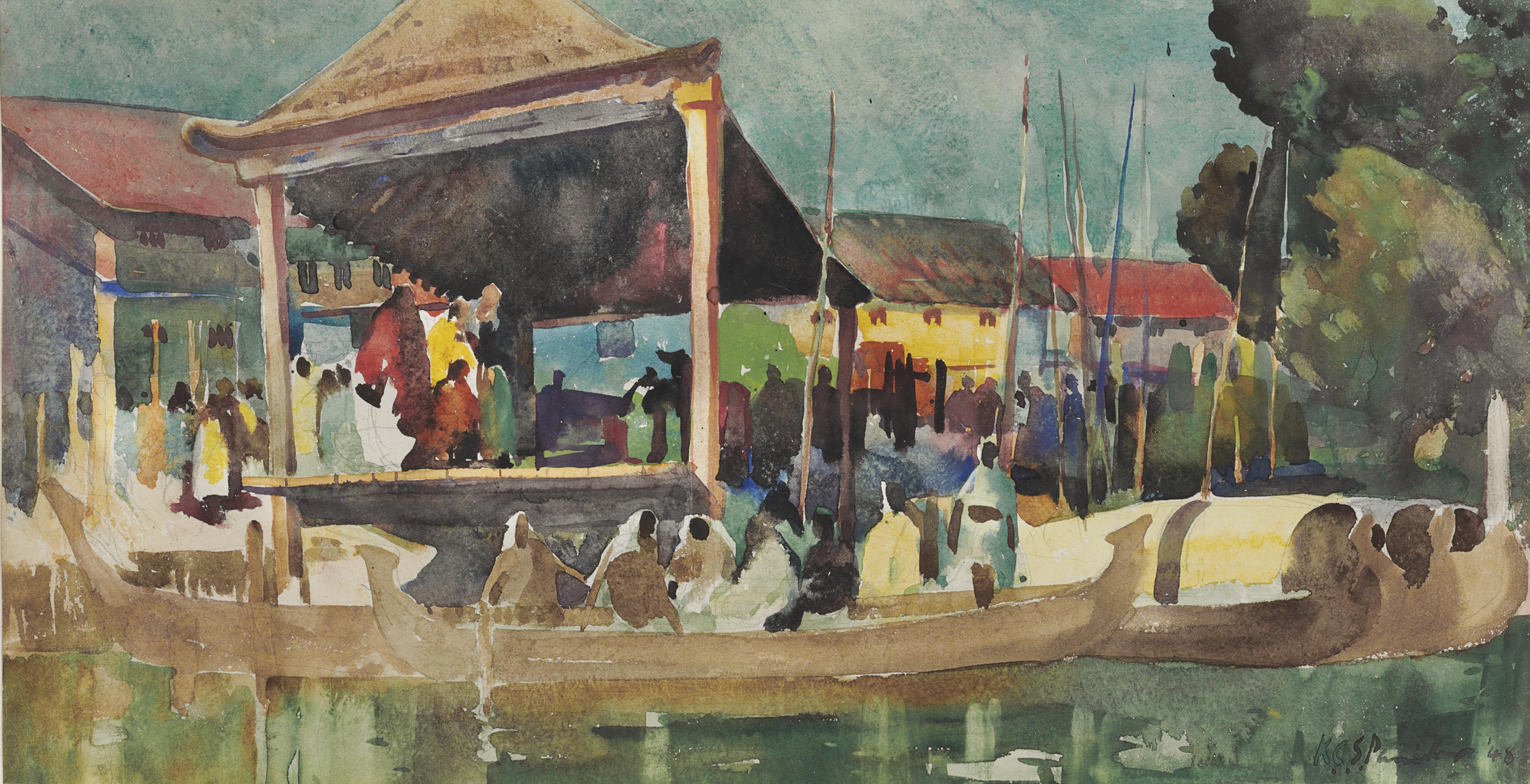 K.C.S. Paniker - Untitled