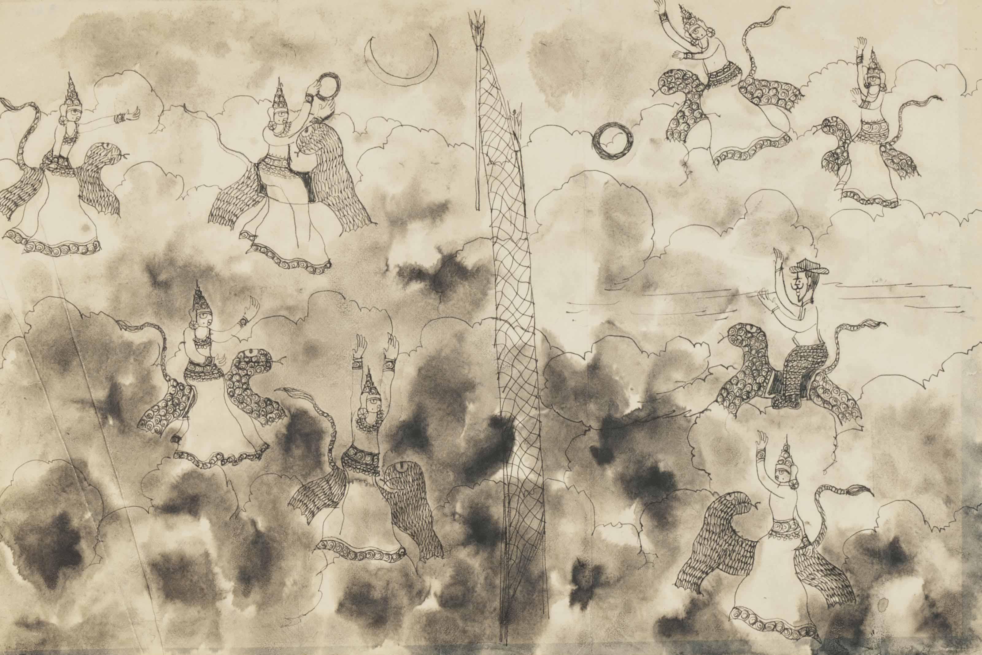 K.G. Ramanujam - Untitled (Angels)