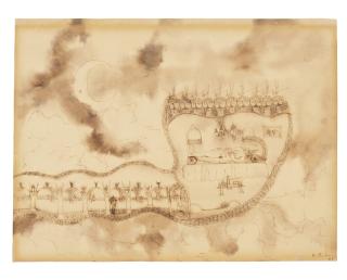 K.G. Ramanujam - Untitled (Sleeping Princess)