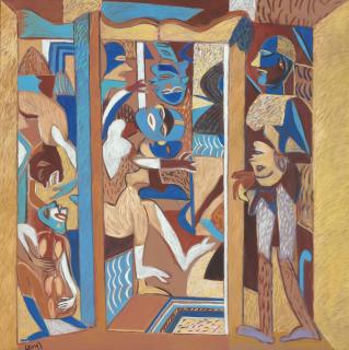 K. G. Subramanyan - The Wardrobe Mirror