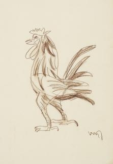 K.G. Subramanyan - Untitled (Rooster)