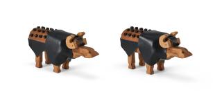 K. G. Subramanyan - Untitled (Water Buffaloes)