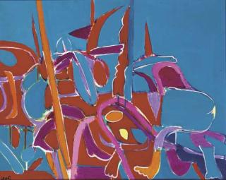 K.G. Subramanyan - Untitled