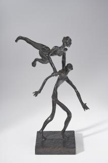 K. S. Radhakrishnan - Untitled (Musui Walking With Maiya)