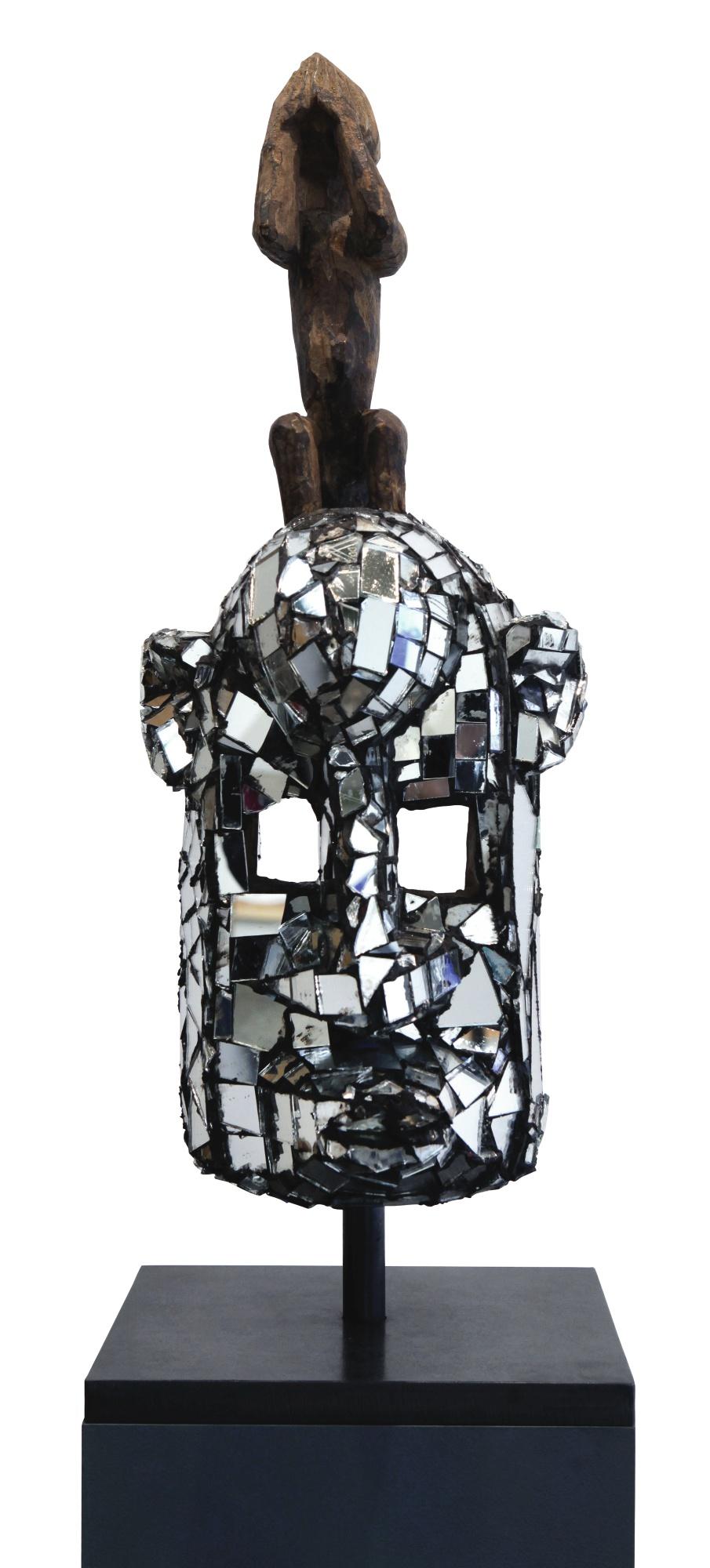 Kader Attia - Algerian mirror Mask