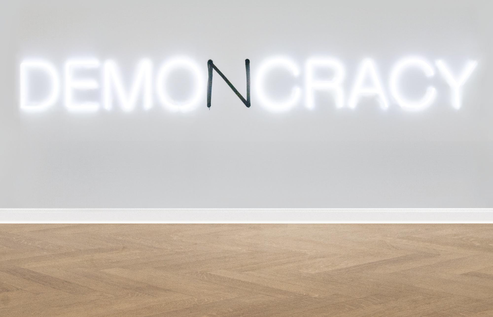 Kader Attia - French demo(N)Cracy