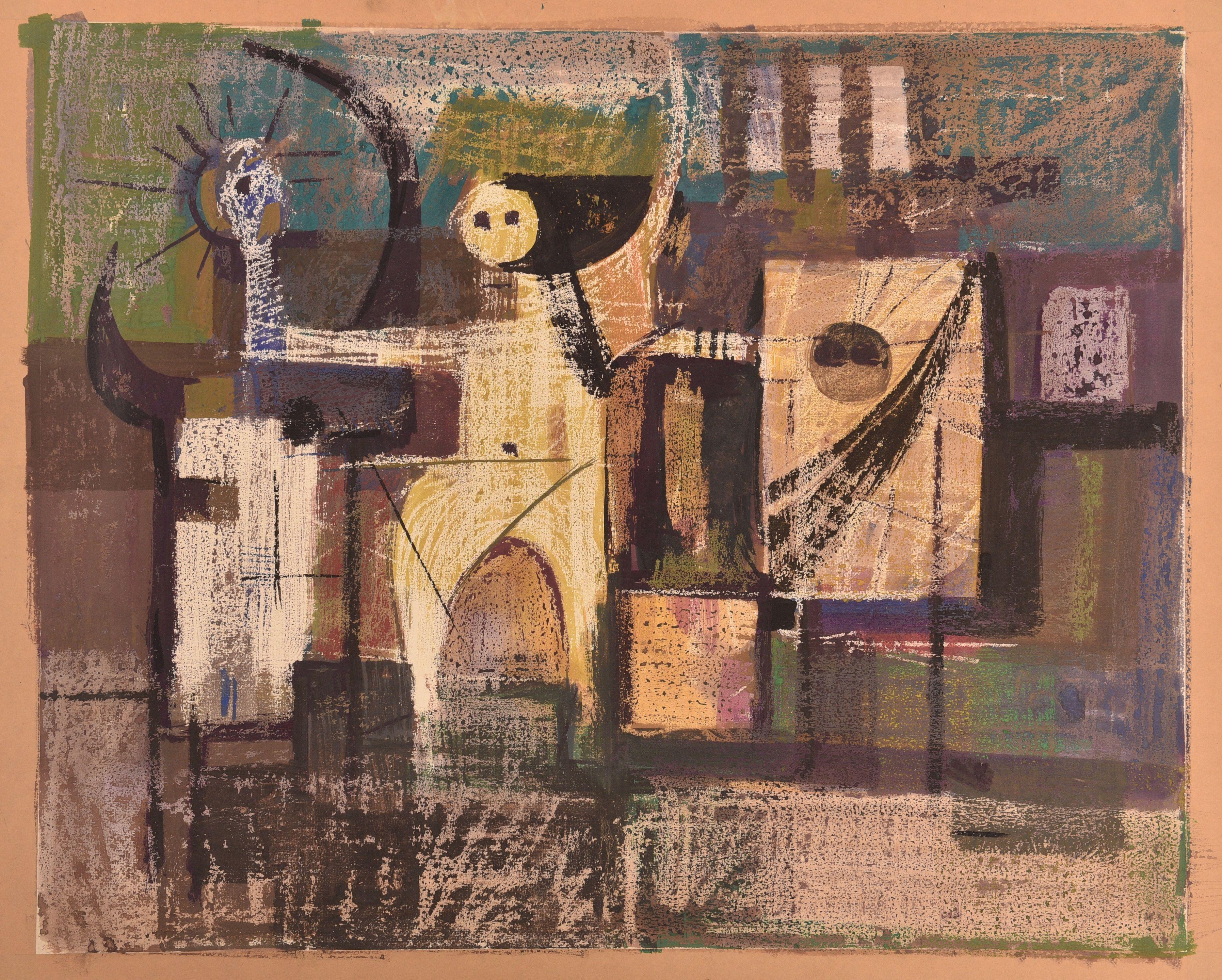 Kadhim Hayder - Untitled (The Epic of the Martyr series)