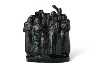 Käthe Kollwitz - Abschiedwinkende Soldatenfrauen Ii