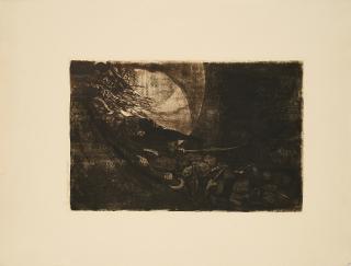 Käthe Kollwitz - Bewaffnung in einem Gewölbe (Aus: Bauernkrieg).