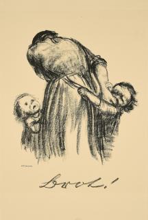 Käthe Kollwitz - Brot!.