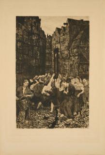 Käthe Kollwitz - Die Carmagnole.