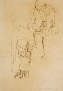 Käthe Kollwitz - Frauen mit Kindern (Women with Children)