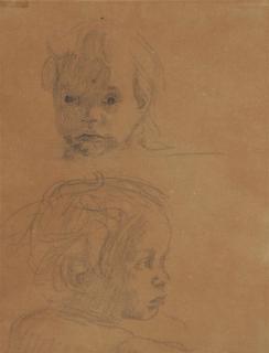 Käthe Kollwitz - Head Of A Child