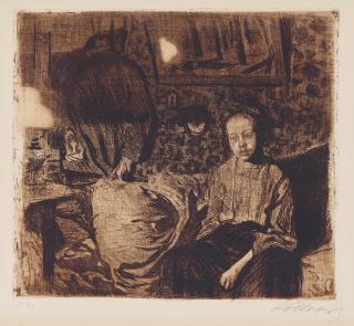 Käthe Kollwitz - Junges Paar