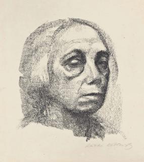 Käthe Kollwitz - Kleines Selbstbildnis