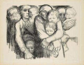 Käthe Kollwitz - Mütter.